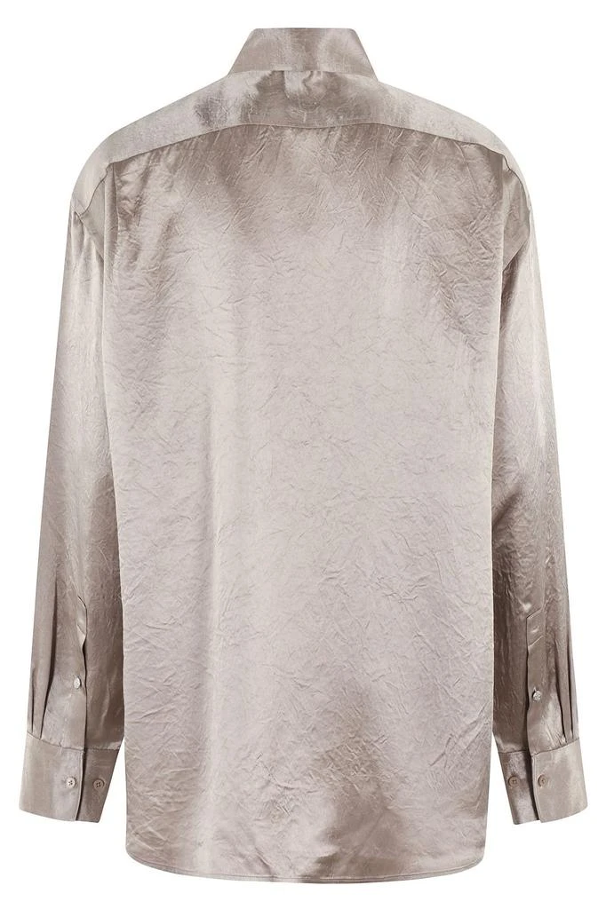 FILIPPA K Filippa K Crinkled Long Sleeve Shirt 2
