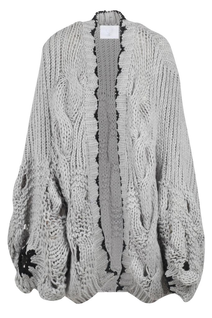 La Femme Blanche La Femme Blanche - Cardigan - 442030 - Grey