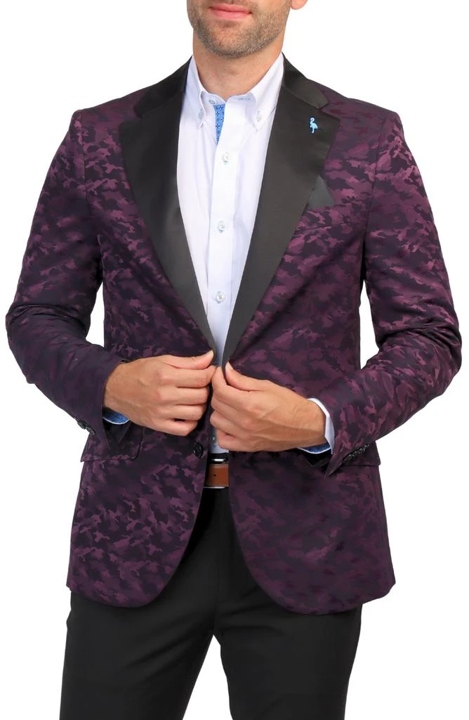 TailorByrd Camo Jacquard Dinner Jacket 1