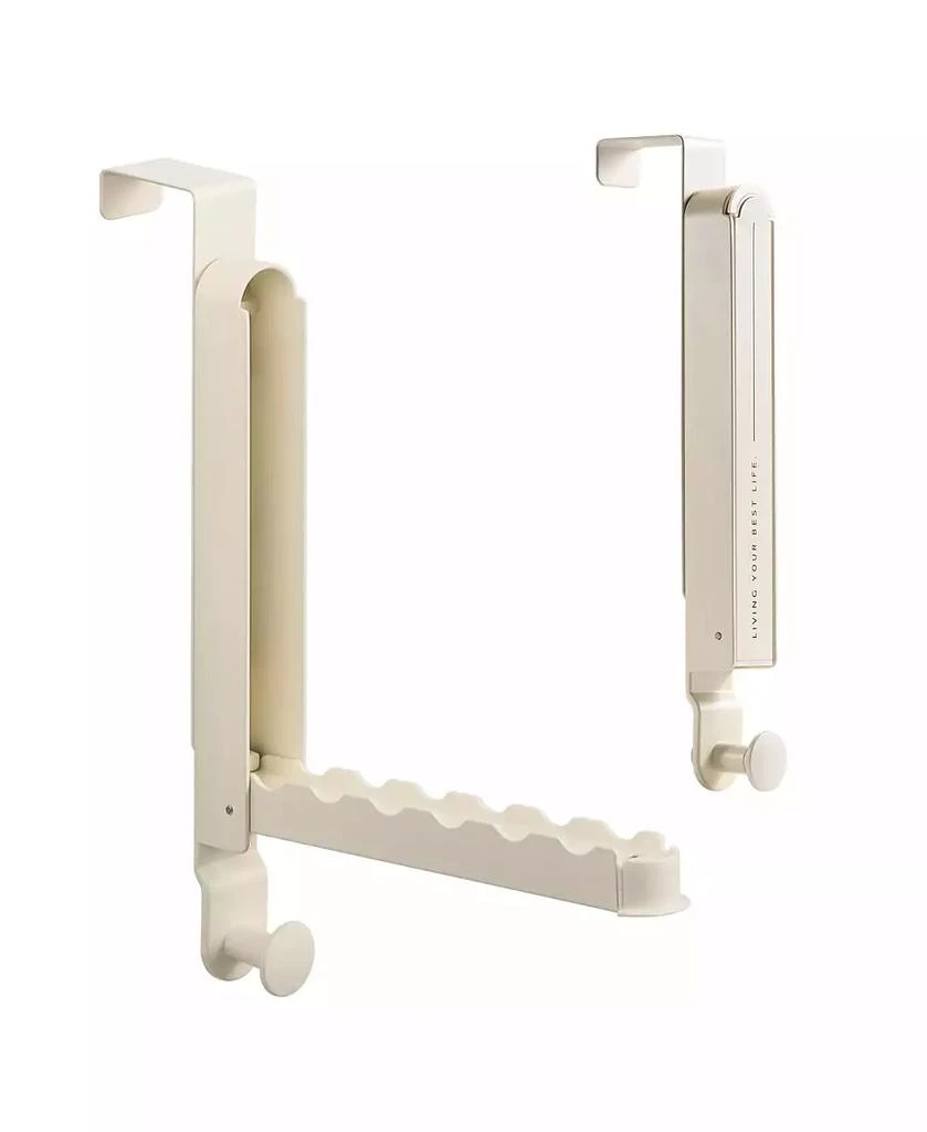 Sorbus Foldable Over Door Heavy-Duty Hanger - Space Saving Organizer, No Tool Assembly