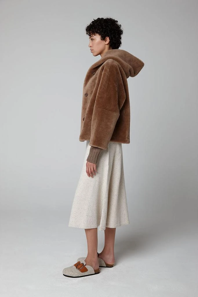 Gushlow & Cole Hooded shearling jacket 4