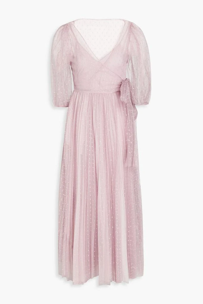 RED Valentino Point d'esprit midi wrap dress 1