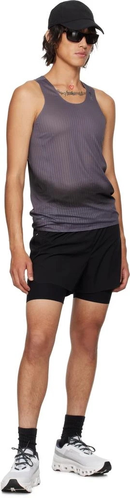 Soar Running Gray Race Tank Top 4