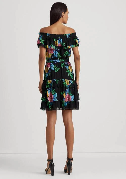 Ralph Lauren Ralph Lauren Floral Georgette Off The Shoulder Dress 3