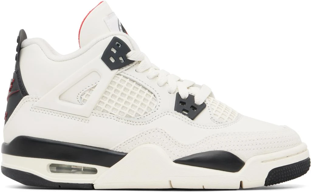 Jordan Big Kids Off-White Air Jordan 4 Retro 
Flight Club
 Sneakers