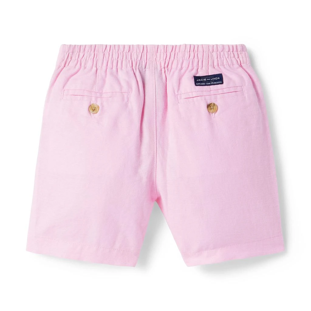 Janie and Jack Linen Pull-On Shorts (Toddler/Little Kids/Big Kids) 2