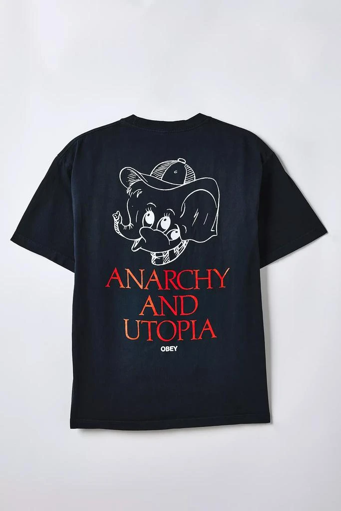 Obey OBEY Anarchy & Utopia Graphic Tee 1