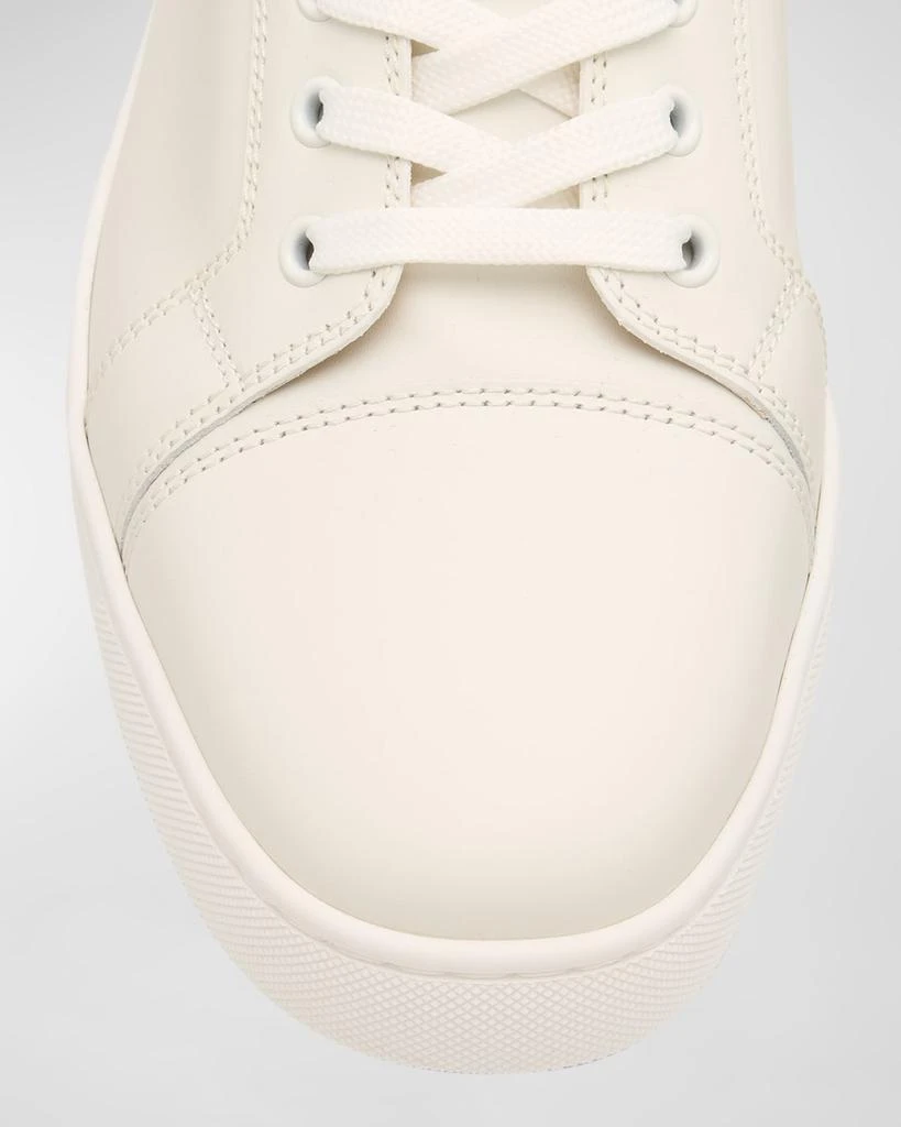 Christian Louboutin Men's Louis Junior Leather Low-Top Sneakers 6