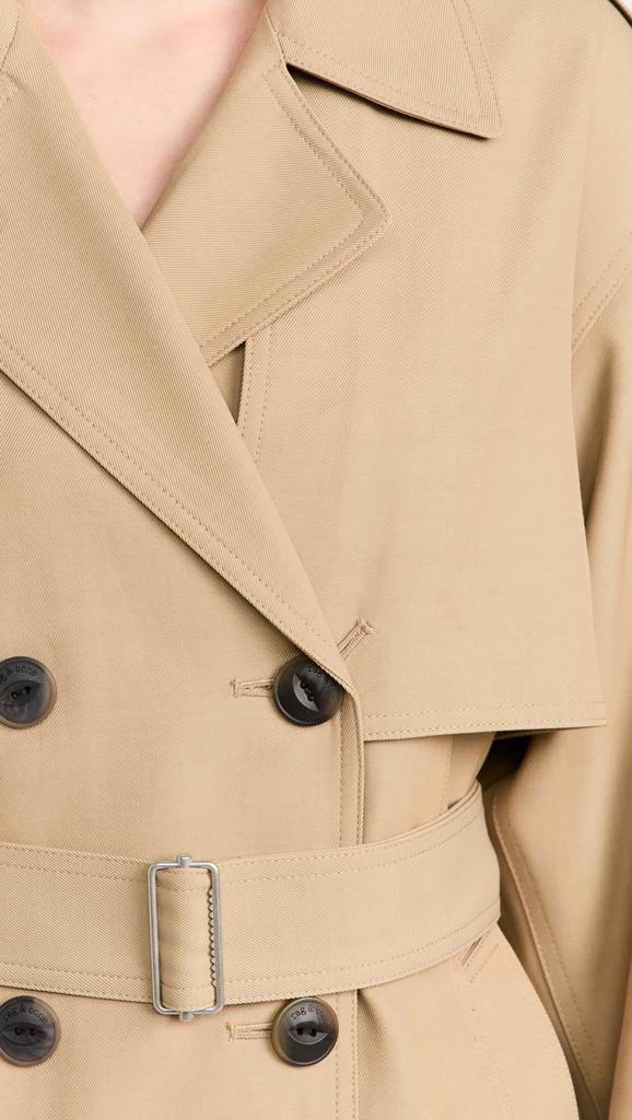 Rag & Bone Beverly Cropped Trench 6