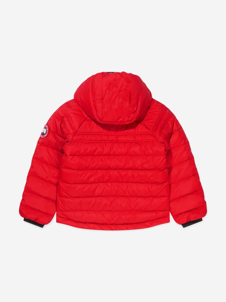 Red canada goose bubble jacket on sale