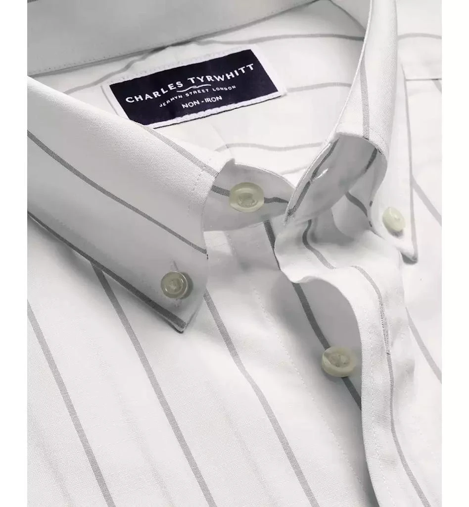Charles Tyrwhitt Men's Stripe Poplin Shirt 3