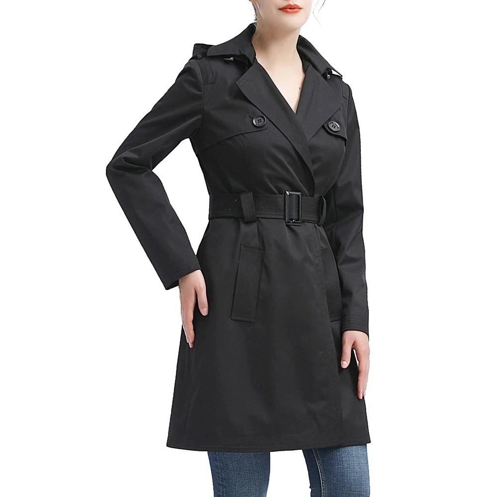 kimi + kai Women's Angie Water Resistant Hooded Trench Coat 4
