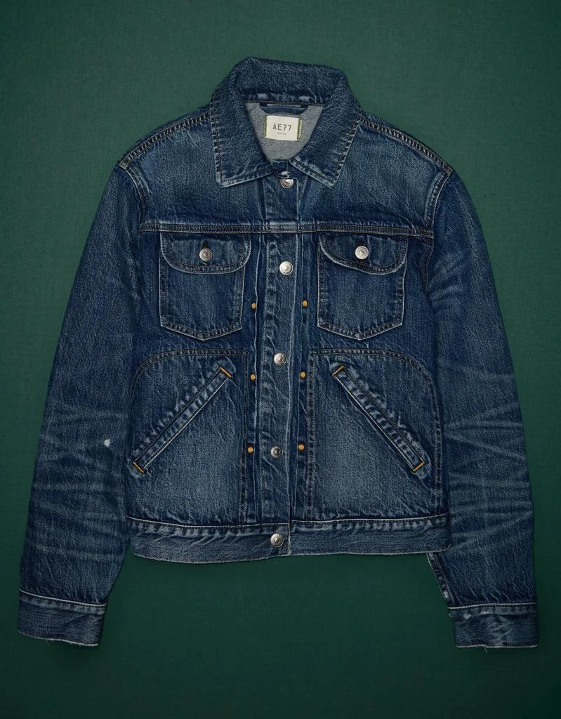 AE AE77 Premium Shrunken Denim Jacket - Gilets - Free Shipping ...