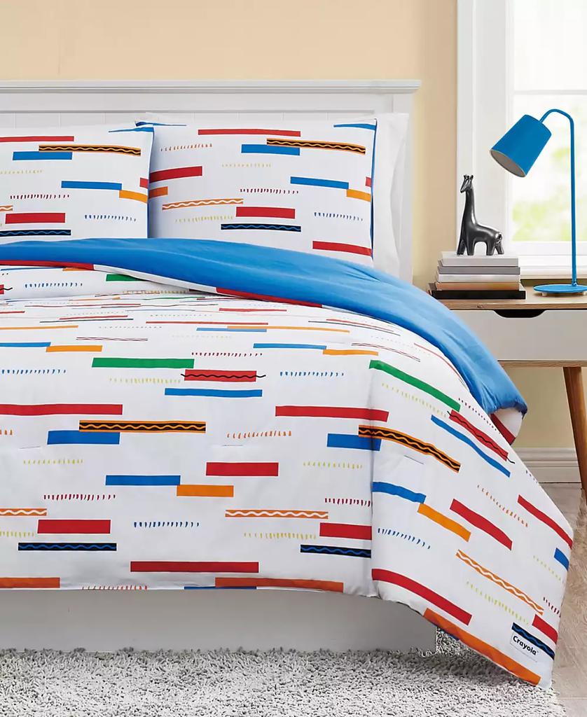 Crayola Serpentine Stripe 2 Piece Comforter Set
