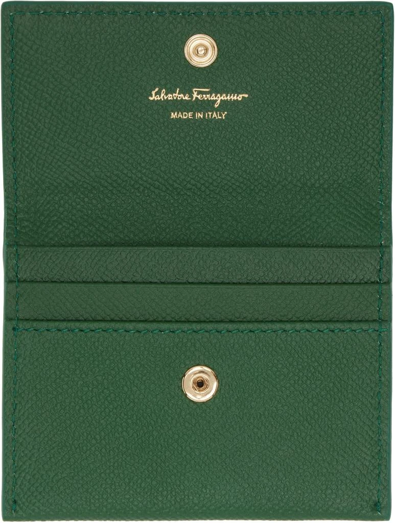 Ferragamo Green Gancini Wallet 3