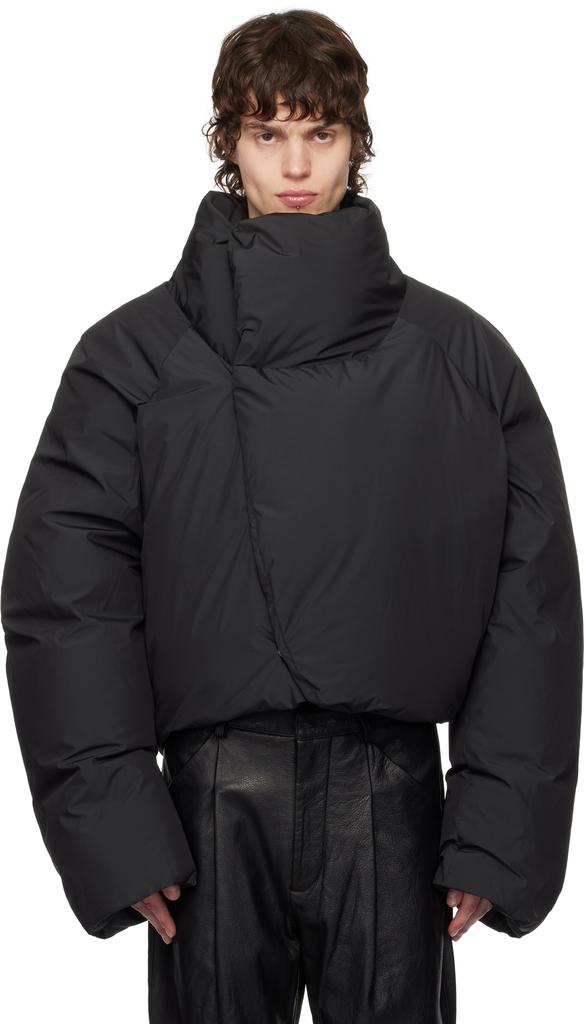 値下げOK! entire studios MML PUFFER ダウン Entire Studios Black MML Puffer Down Jacket Entire Studios