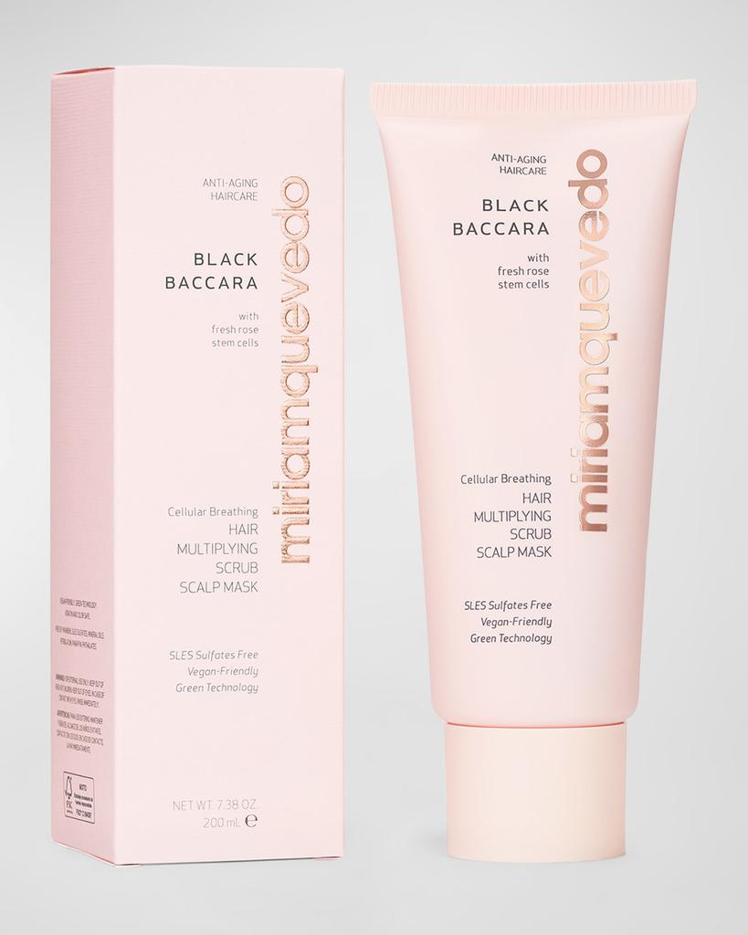 Miriam Quevedo Black Baccara Cellular Breathing Hair Multiplying Scrub Scalp Mask, 6.8 oz./200mL