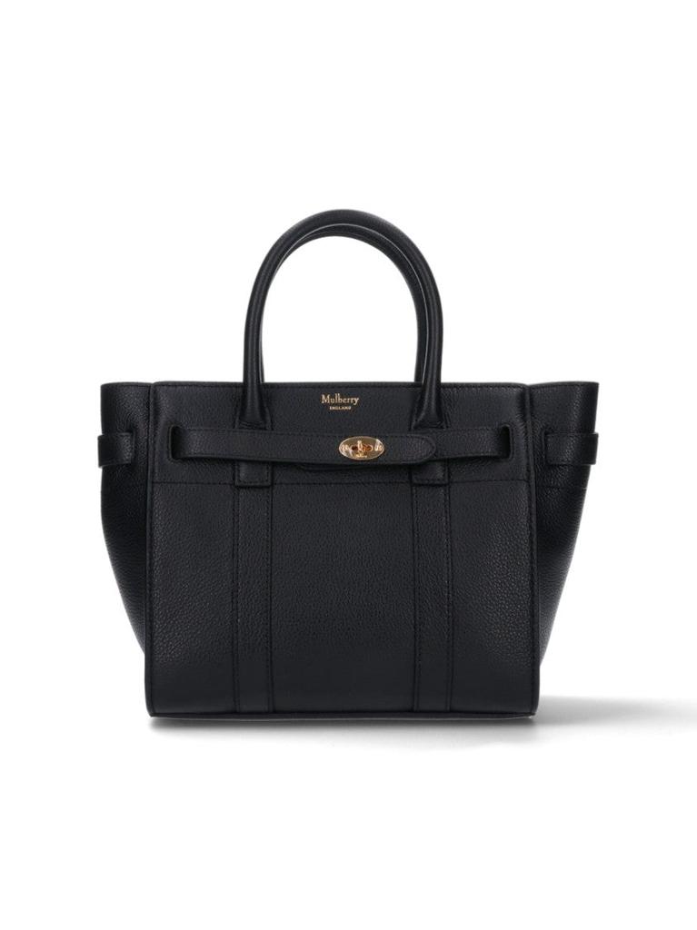 【送料&関税込】Mulberry Small Pimlico Tote High Gloss Mulberry Small Pimlico Tote Bag | Black | FARFETCH
