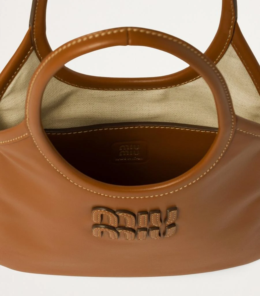 Miu Miu Leather Ivy Top-Handle Bag 5
