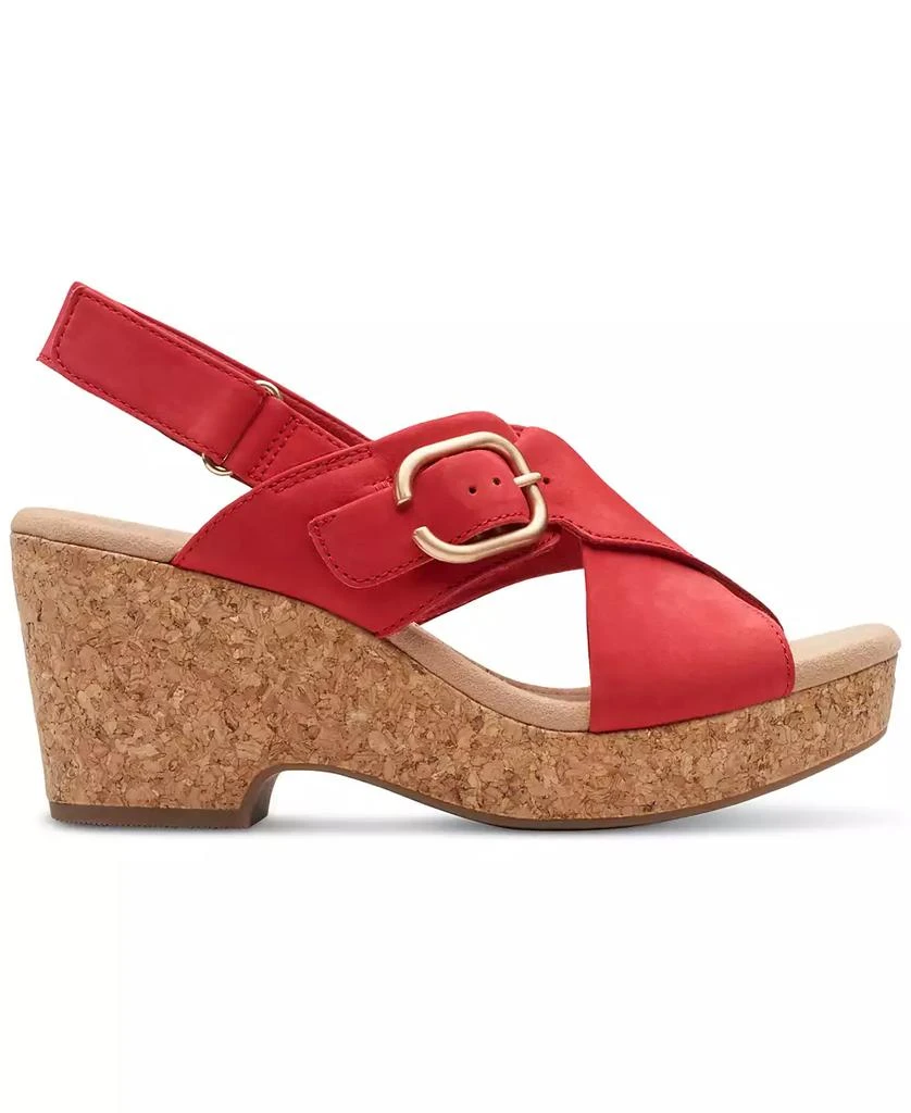 Clarks Women's Giselle Dove Wedge Sandals 2