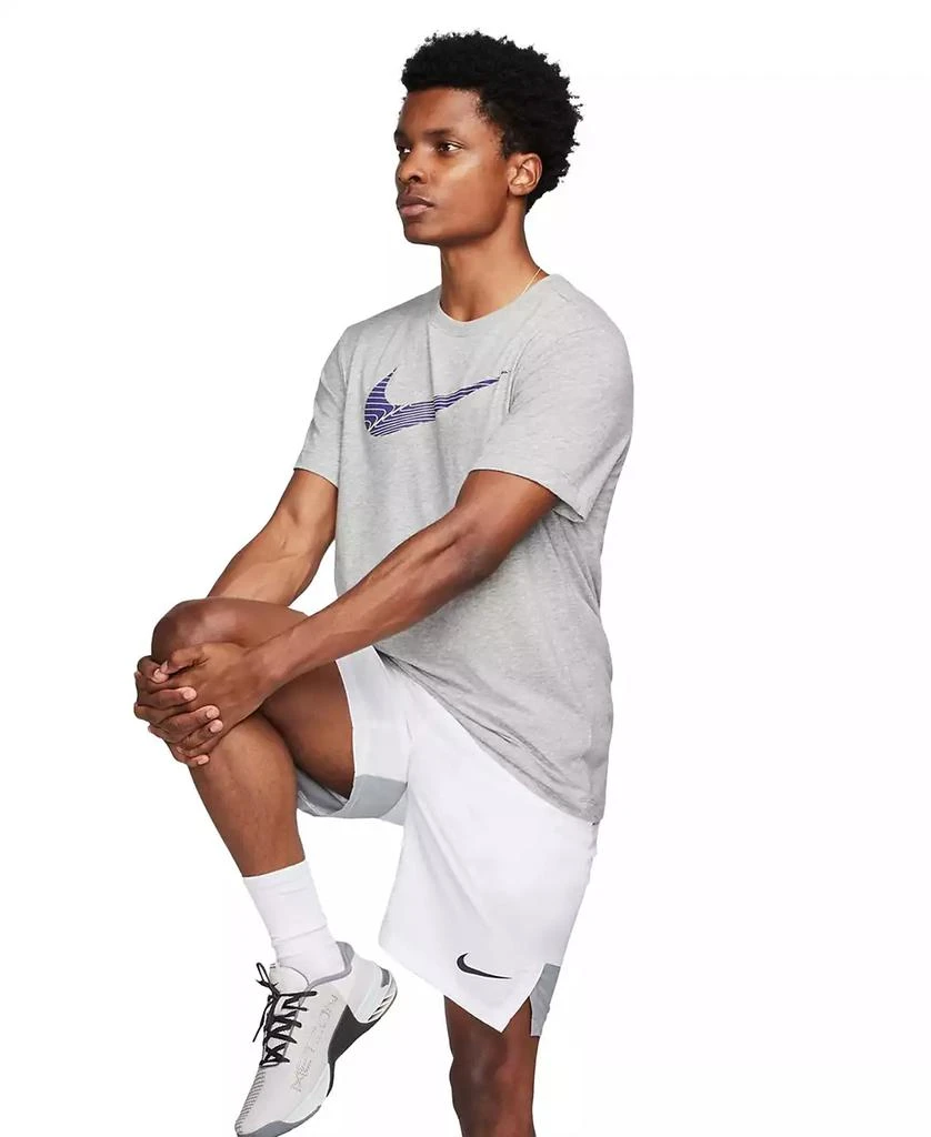 NIKE Men's Dri-FIT Logo Fitness T-Shirt 4