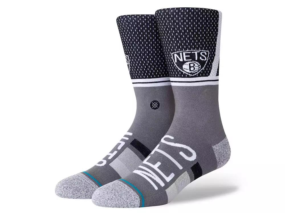 Stance Men's Brooklyn Nets Shortcut 2 Crew Socks