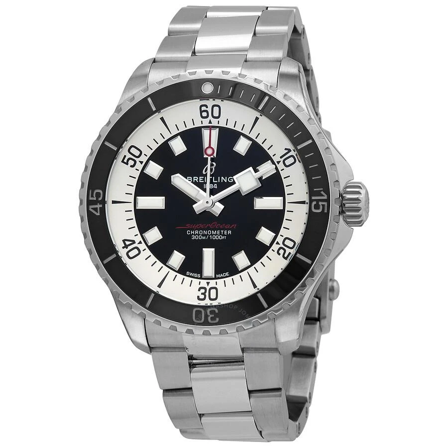 BREITLING Superocean Automatic Chronometer Black Dial Men's Watch A17376211B1A1 1