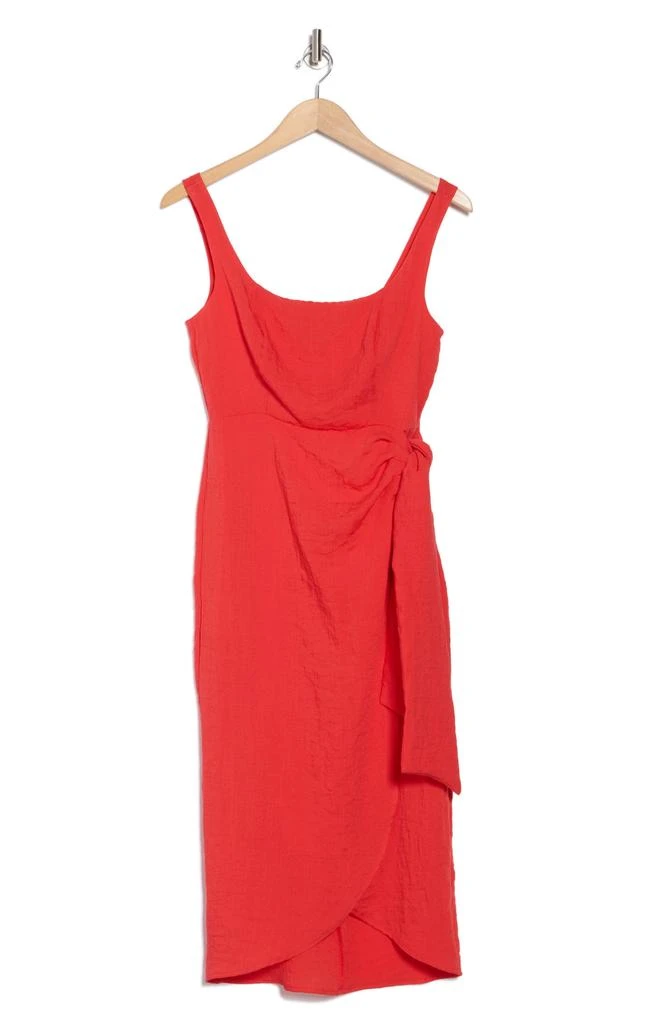 women's dark pink strapless dress Ready to Ruffle Hot Pink Dress main image 0