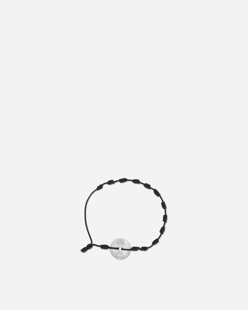 NEIGHBORHOOD CORD CROSS BRACELET 黒 NEIGHBORHOOD Cord Cross Bracelet Black - Fashion Accessories