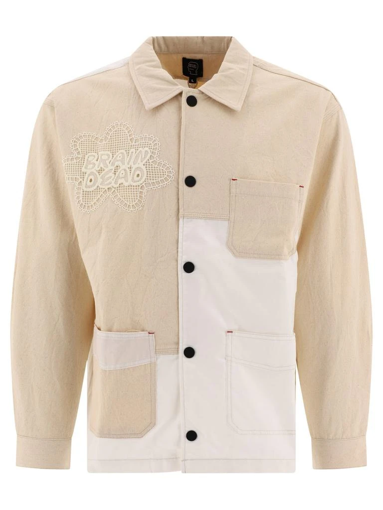 Brain Dead Brain Dead Doily Chore Paneled Jacket 1