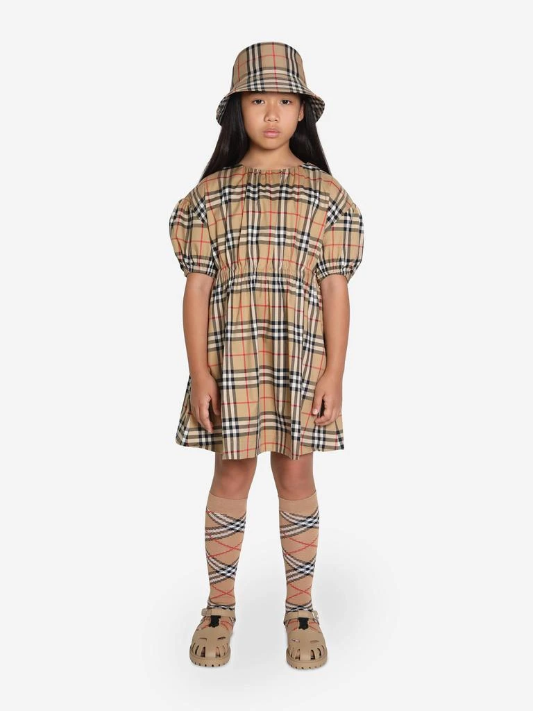 Burberry Burberry Girls Shelley Dress in Archive Beige Check 1