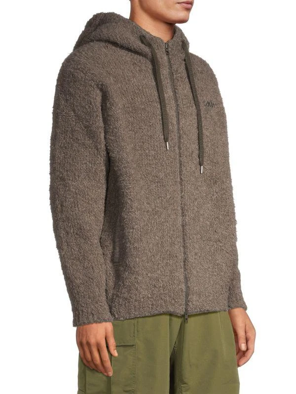 Comme des Garcons Wool-Blend Zip Hoodie 3