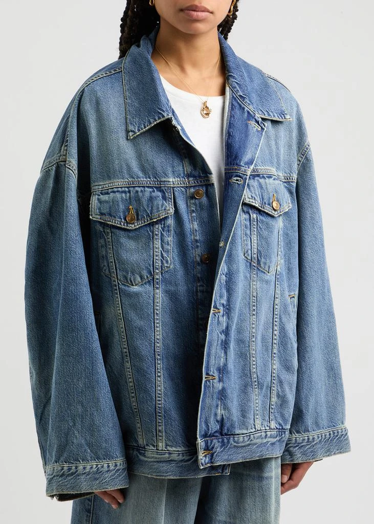 HAIKURE Janet distressed denim jacket  2