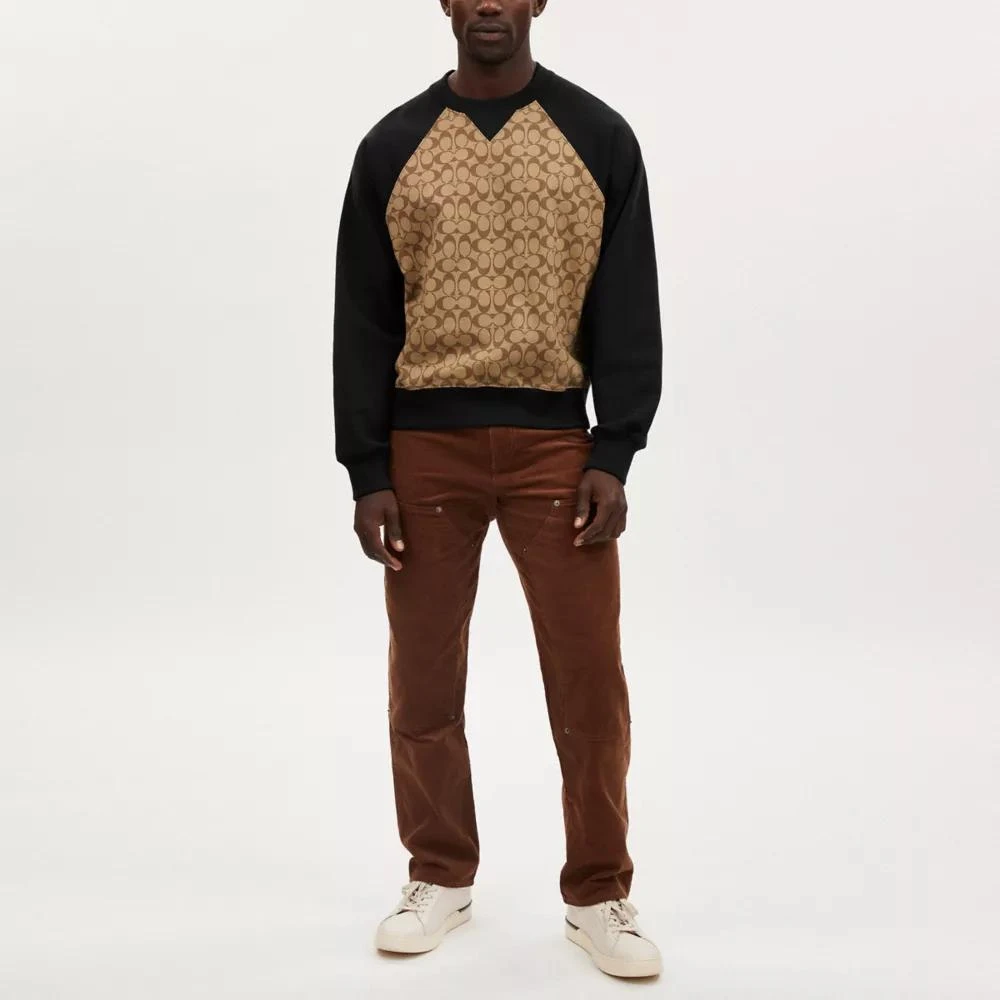 Coach Signature Crewneck Sweatshirt 2