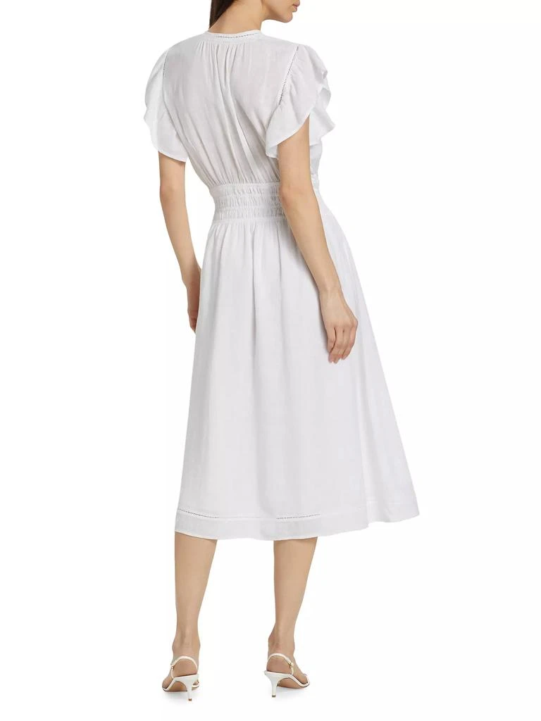 Rails Iona Linen-Blend Midi-Dress 5