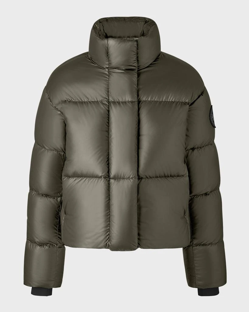 Canada Goose Cypress Cropped Puffer Black Label 1