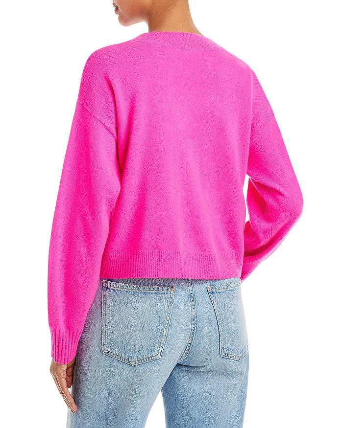 AQUA V-Neck Cardigan - Exclusive 6