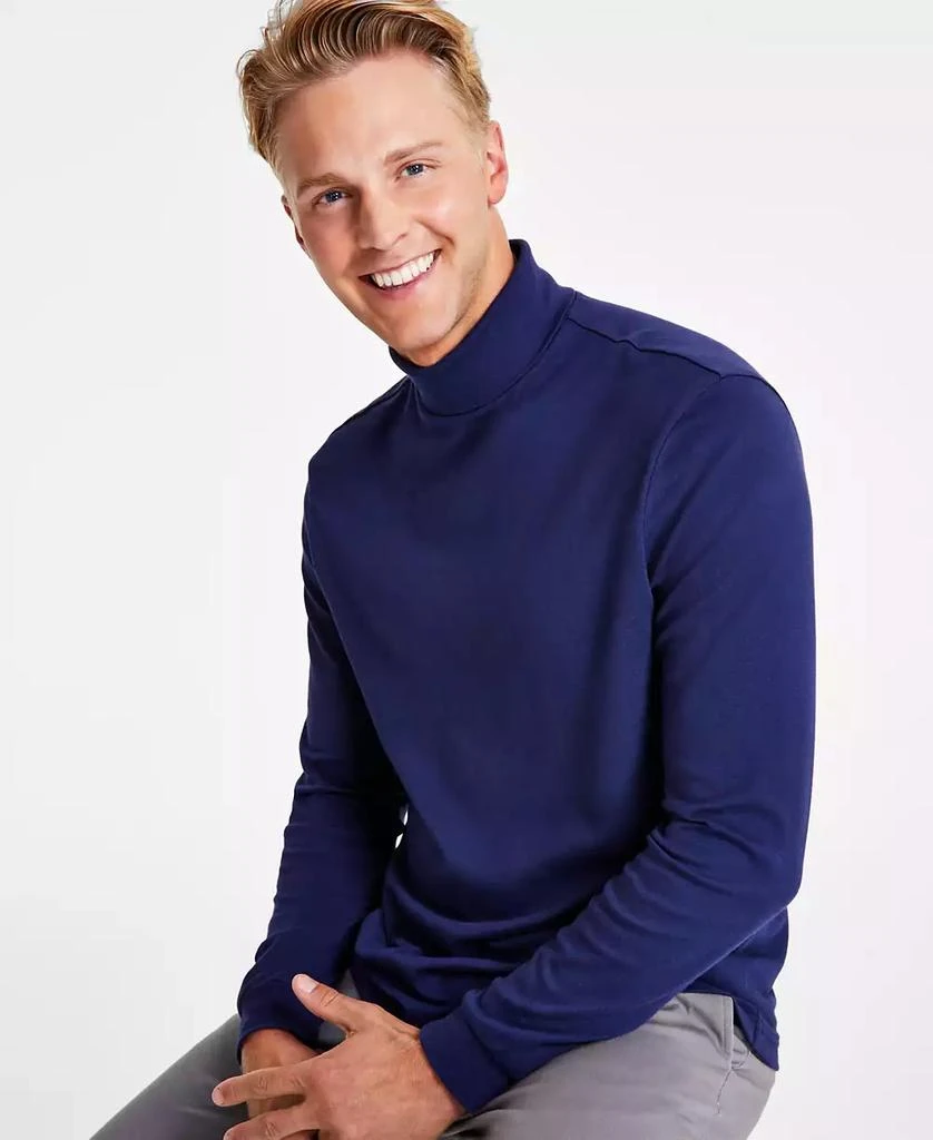 Club Room Men's Solid Turtleneck Shirt, Created for Macy's 3