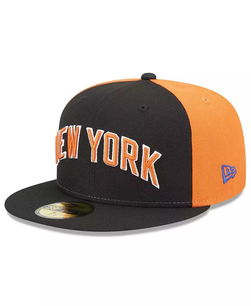New Era Men's Black New York Knicks 2022/23 City Edition Official 59FIFTY Fitted Hat