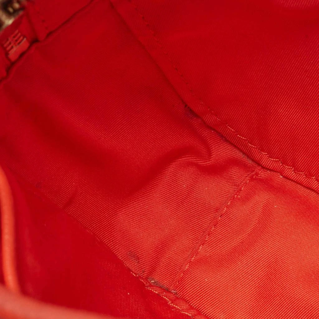 Tory Burch Tory Burch Orange Leather Mcgraw Camera Crossbody Bag 9