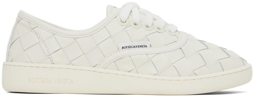 BottegaVeneta オフホワイト NEW BOTTEGA VENETA Mount Envelope Chain White Leather