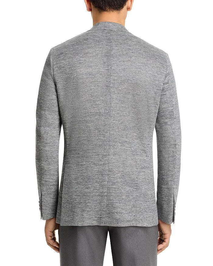 Jack Victor Mélange Linen Blend Jersey Regular Fit Soft Sport Coat 4