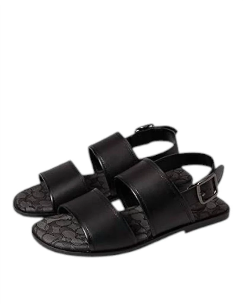 Coach Coach - Men's Leather Two Strap Sandal 3