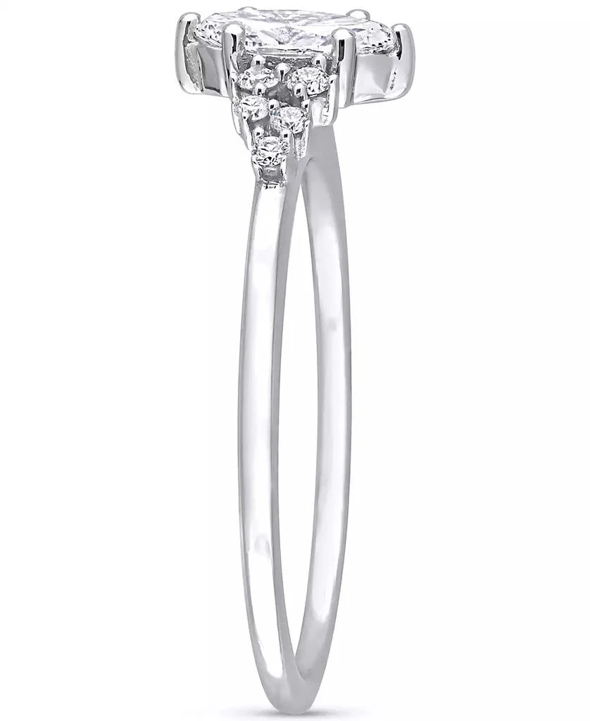 Macy
s Diamond Marquise-Cut Engagement Ring (1/2 ct. t.w.) in 14k White Gold 4