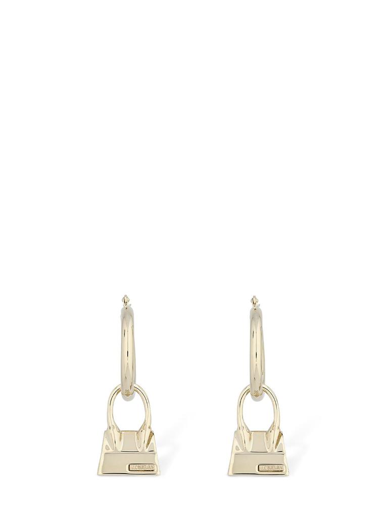 【関税＆送料込み】Jacquemus Round Square Earrings Jacquemus Unisex Round Square Hoop Earrings - Fashion