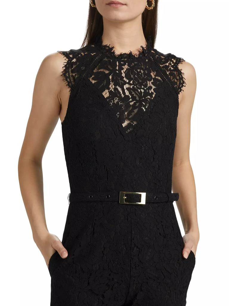 Generation Love Jin Lace-Trim Cotton-Blend Jumpsuit 6