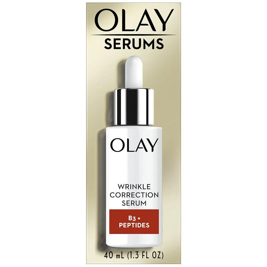 Olay Wrinkle Correction Serum with Vitamin B3+ Collagen Peptides Fragrance Free 5