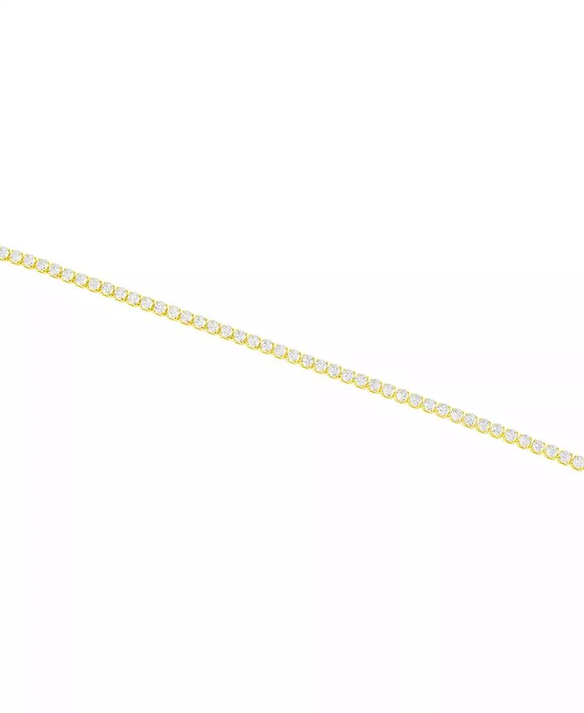 And Now This Cubic Zirconia 18k Gold Plated Brass Chain Duo Bracelet, Macy
s Exclusive 3