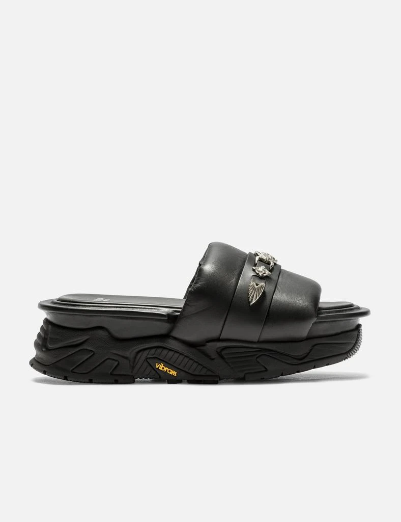 Toga Virilis Metal Stud Platform Sandals 1