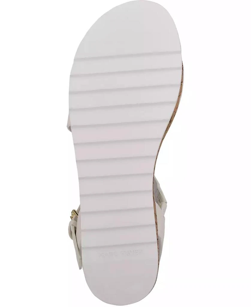 Marc Fisher Women's Grandie Treaded Flatform Wedge Sandals 5